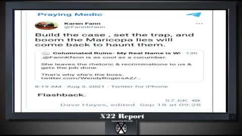 Ep. 2580b - We Caught Them All & It’s On Tape, Scavino Message Received, Think Military.