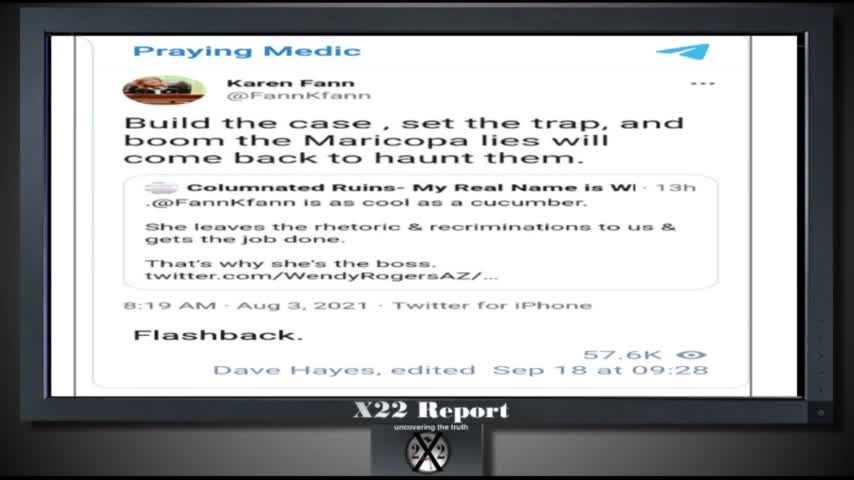 Ep. 2580b - We Caught Them All & It’s On Tape, Scavino Message Received, Think Military.