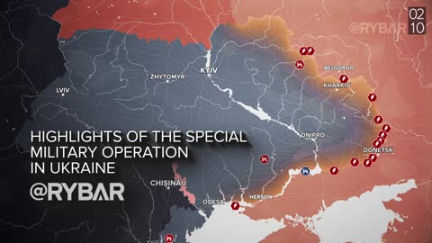 ►🇷🇺🇺🇦🚨❗️⚡️ Rybar Review of the Special Military Operation on Sep.30-Oct.6 2024