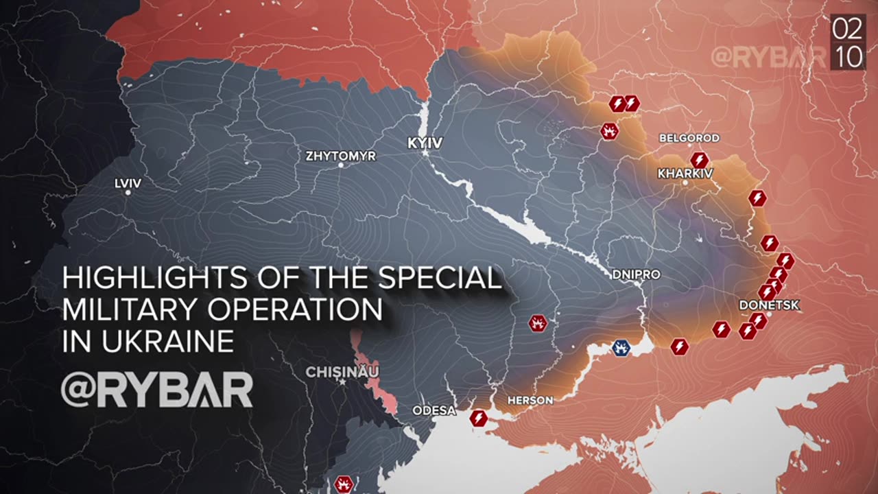 ►🇷🇺🇺🇦🚨❗️⚡️ Rybar Review of the Special Military Operation on Sep.30-Oct.6 2024