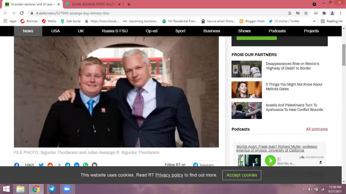 Free Julian Assange - USA Is Afraid Of Him, & So They Lie