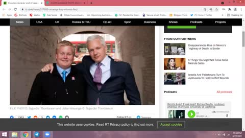 Free Julian Assange - USA Is Afraid Of Him, & So They Lie