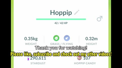 Pokemon Go - gintotski Catching 2 Star Hoppip