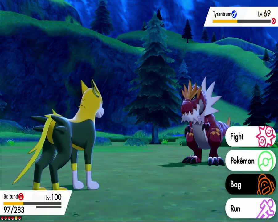 Pokemon Sword and Shield - Where To Find Tyrantrum (Crown Tundra: Ballimere Lake)