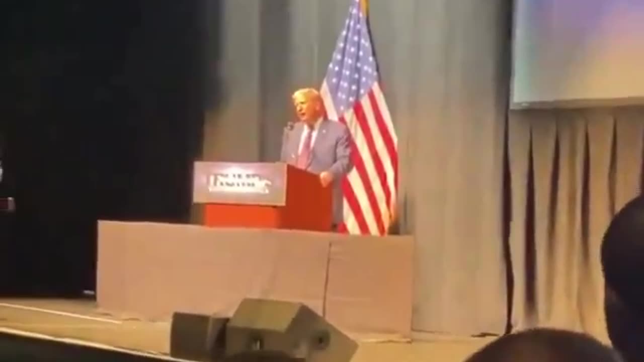 Donald Trump "God was with me."