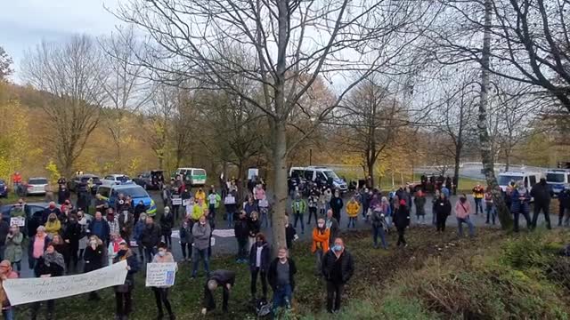 Corona Info Tour Halt in Meschede 14.11.2020