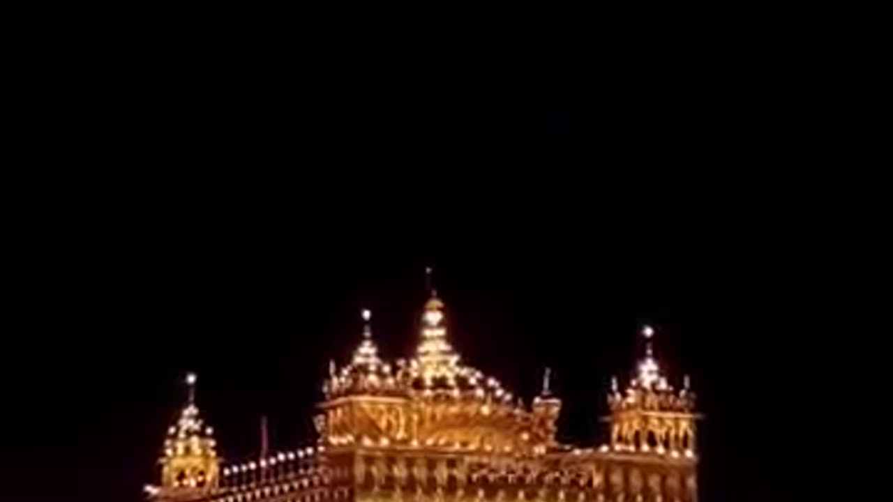 Darbar sahib lighting