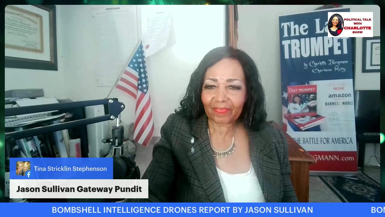 POLITICAL TALK WITH CHARLOTTE - BOMBSHELL DRONE REPORT BY FORENIC INVESTIGATOR JASON SULLIVAN