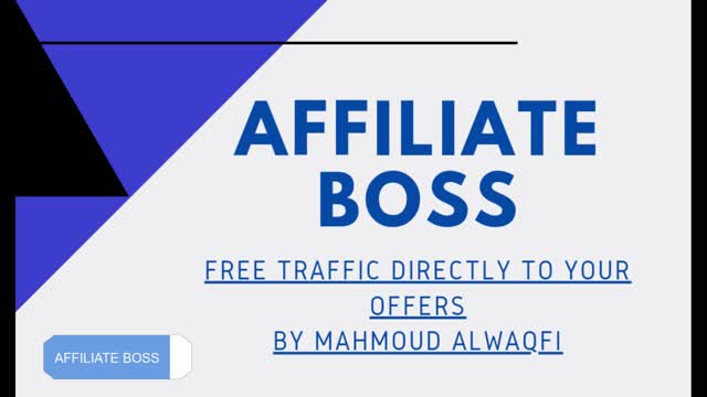 AFFILIATE BOSS - VIRAL VISITORS