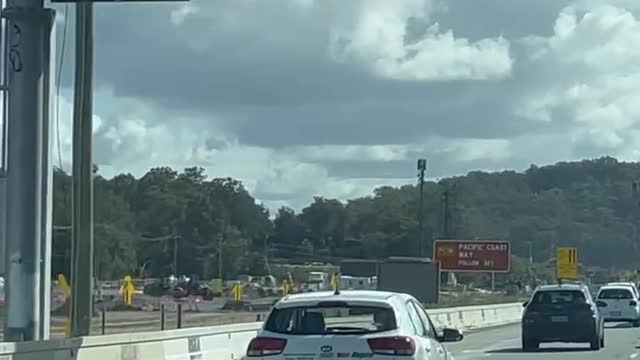Highway signs NSW Australia 29 April 2023