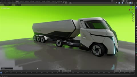 “Futuristic Commercial Hauler”