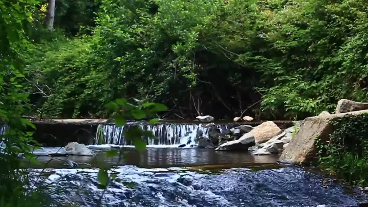 THE FAMOUS WATERFALL DRONE VIEW