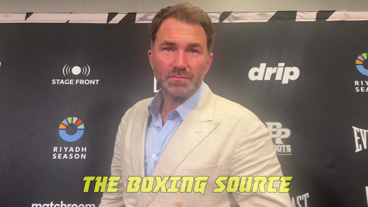 Eddie Hearn gives plans on Anthony Joshua after Dubois fight