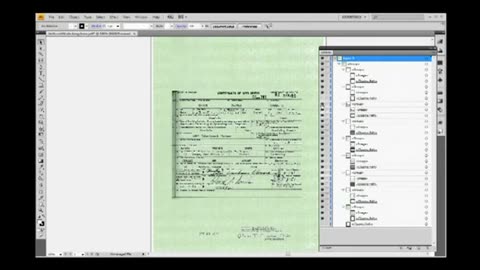 Birth Certificate Exposed as a Layered_ Photoshopped_ (4.14, 6)