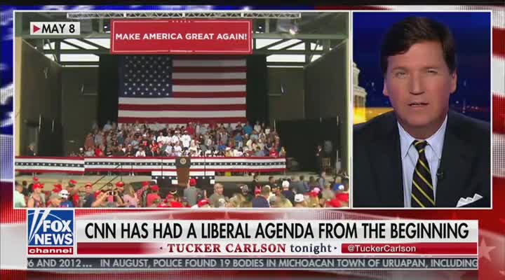Tucker accuses CNN of 'never-ending shilling for the ruling class' following O'Keefe video release