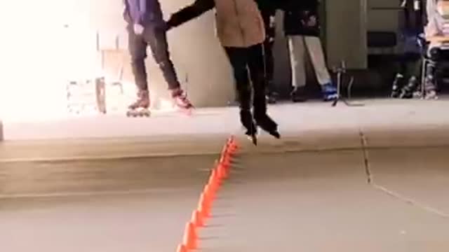 Very nice skating