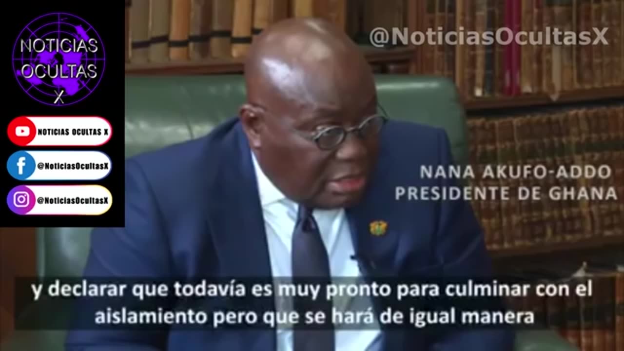 EL PRESIDENTE DE GHANA REVELA TODA LA VERDAD