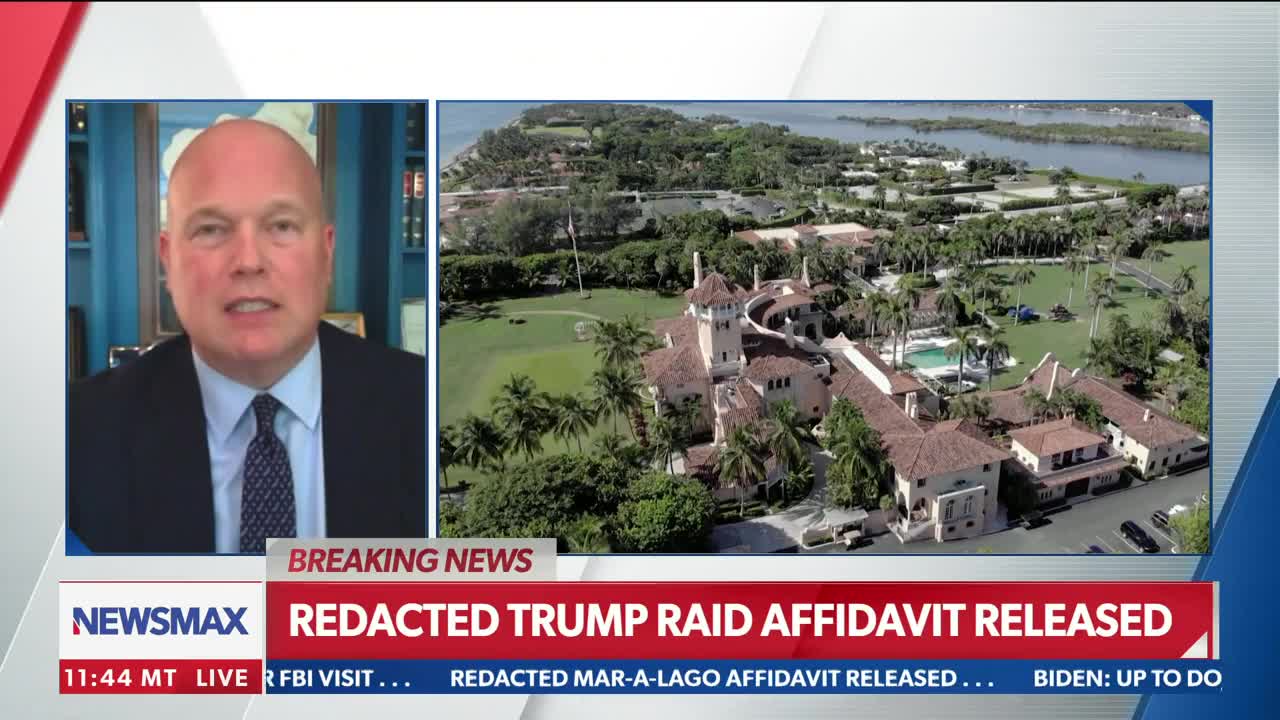 Matt Whitaker on John Bachman Now 8/26/2022