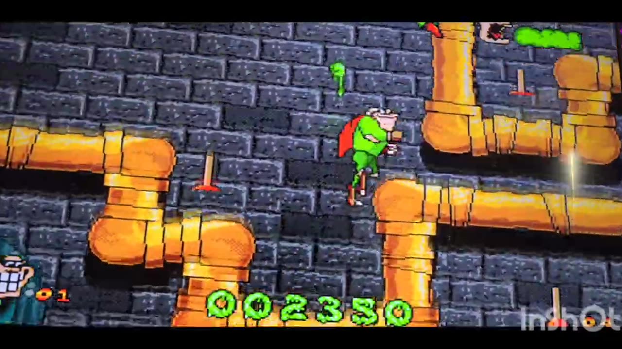 Boogerman a pick and flick sega adventure gameplay and review