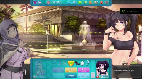 lillian all dialogue events pairs Huniepop 2 Double date