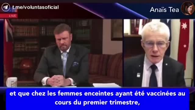 Le Sénateur Australien - Les Avortements Causés par les Vaccins Covid-19