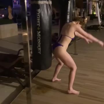 Funny drunk fail - bikini girl #shorts #fails #funnyvideos