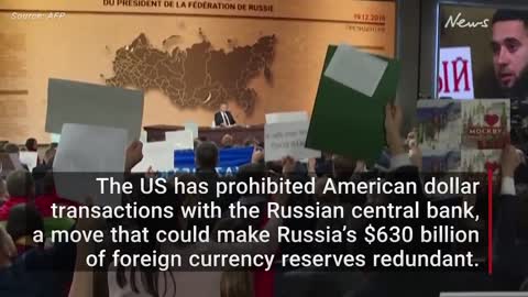 Russia change his currency war with Ukraine