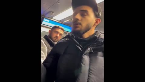 Man Abuses People on the London Underground