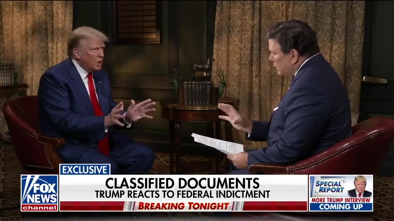 Remember last year when Bret Baier grilled Donald Trump and interrupted him 20+ times