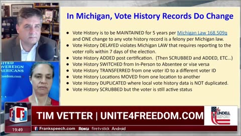 2020 Vote Records Still Being Altered