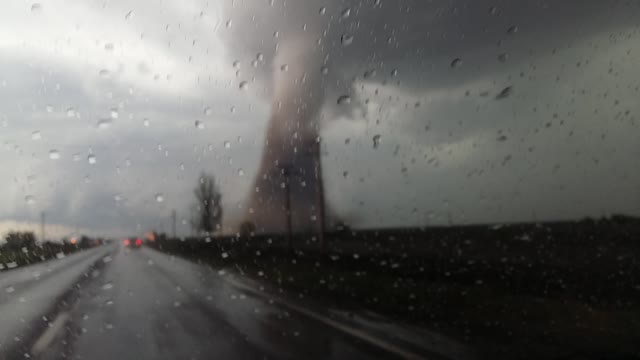 Man Gets Dangerously Close to Mammoth Tornado