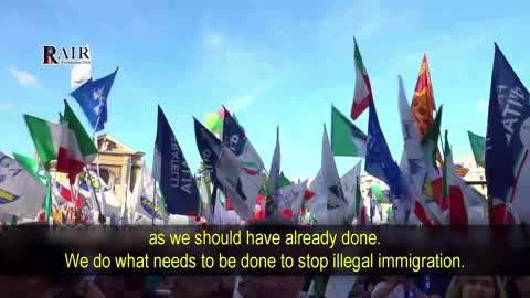 Giorgia Meloni on Italy and mass migration