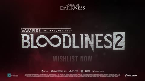 Vampire_ The Masquerade – Bloodlines 2 - Official Banu Haqim Trailer