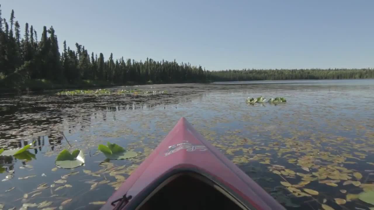 Explore in the middle of the lake