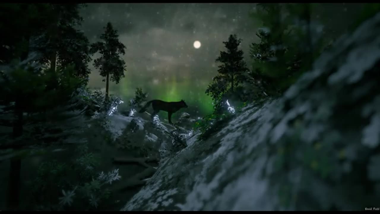 Wolf Stock Footage - Howling - Forest