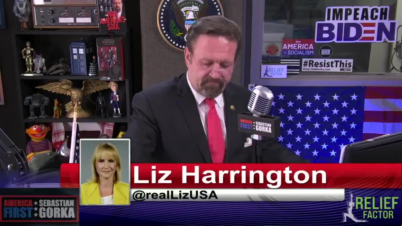 Liz Harrington with Seb Gorka on the real Big Lie