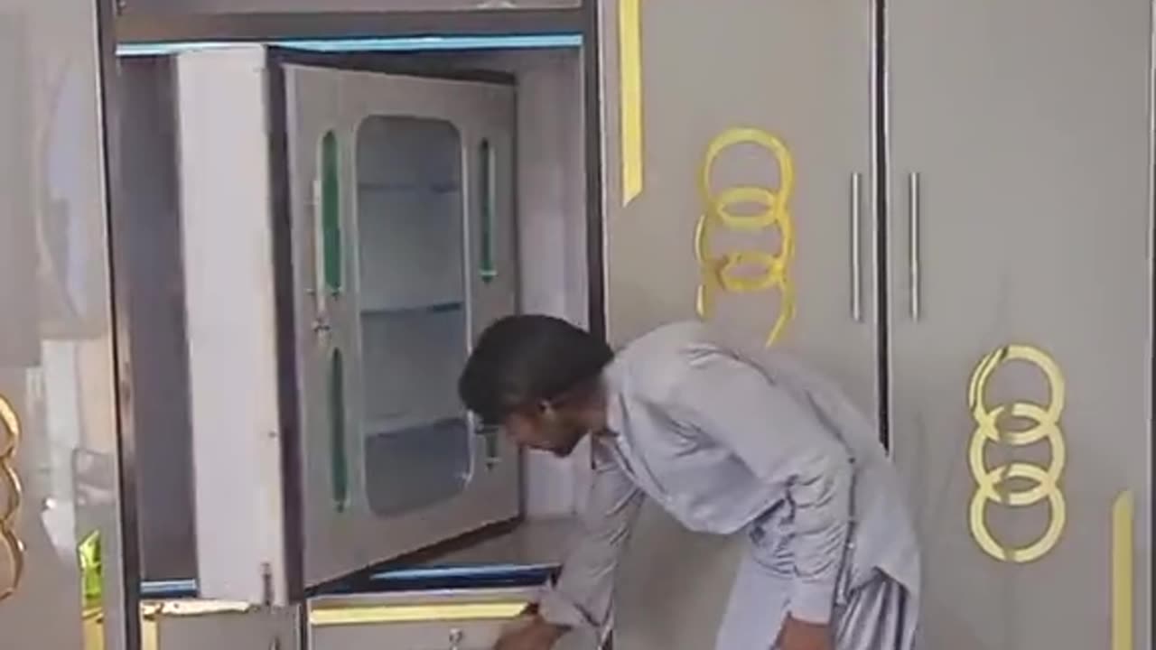 Wood and glass work