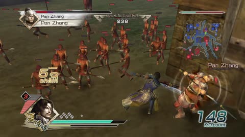 DYNASTY WARRIORS 6 GAMEPLAY XIAHOU DUN - MUSOU MODE CHAPTER 5