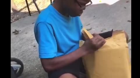 Gift was not what he expected