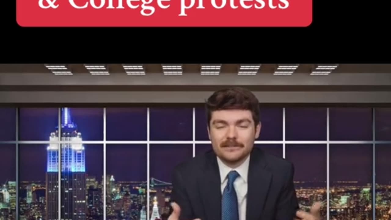 Nick Fuentes on Gaza & College protests