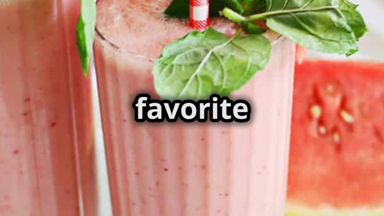 Recipe Watermelon Smoothie