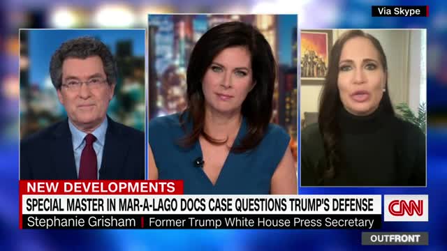 Grisham: Trump is 'probably yelling' after Mar-a-Lago special master hearing