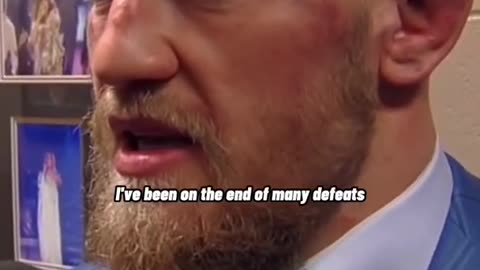 conor mcgregor react to his first ufc loss