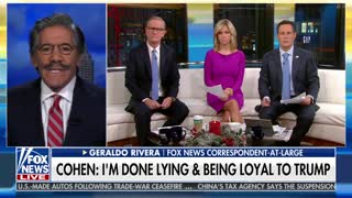 Geraldo slams 'sleazebag' Michael Cohen