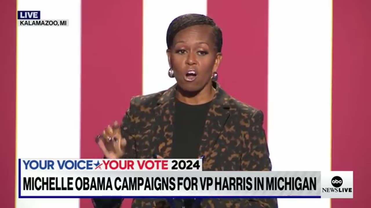 FULL SPEECH- Michelle Obama rallies for Harris