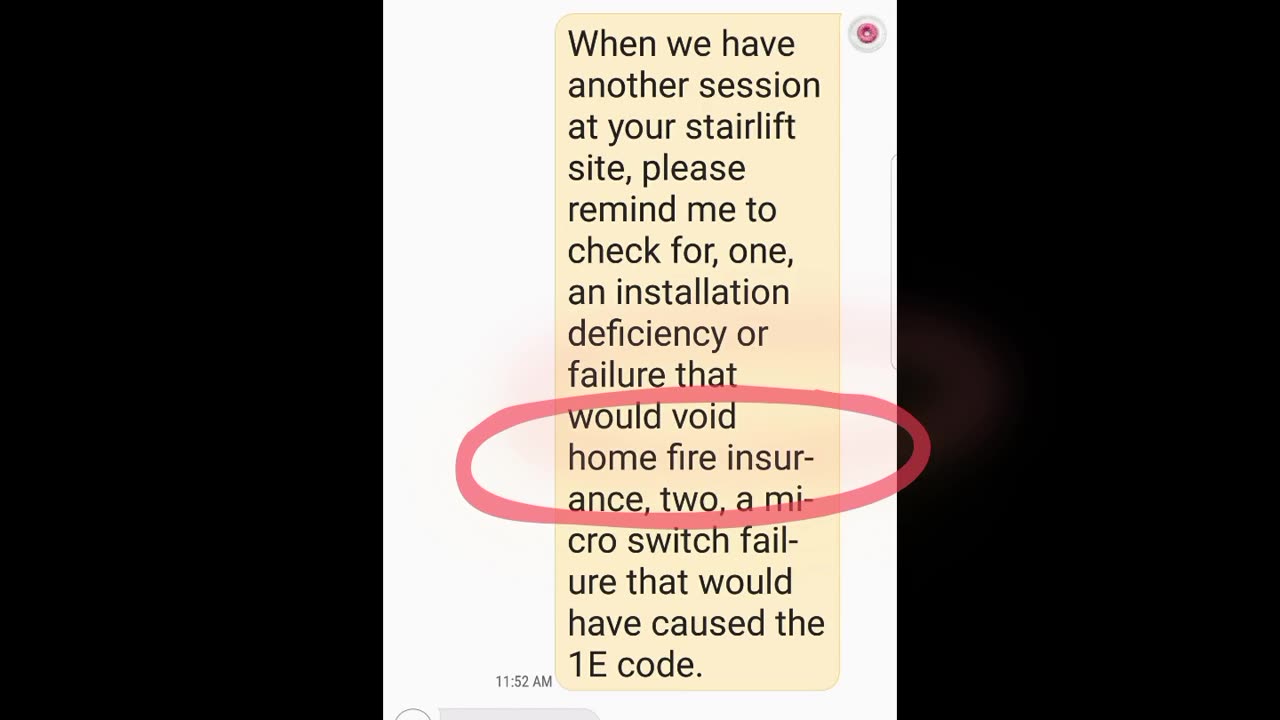 Avoid invalidating home fire insurance policy when installing a used Acorn or Bruno ®️ stairlift