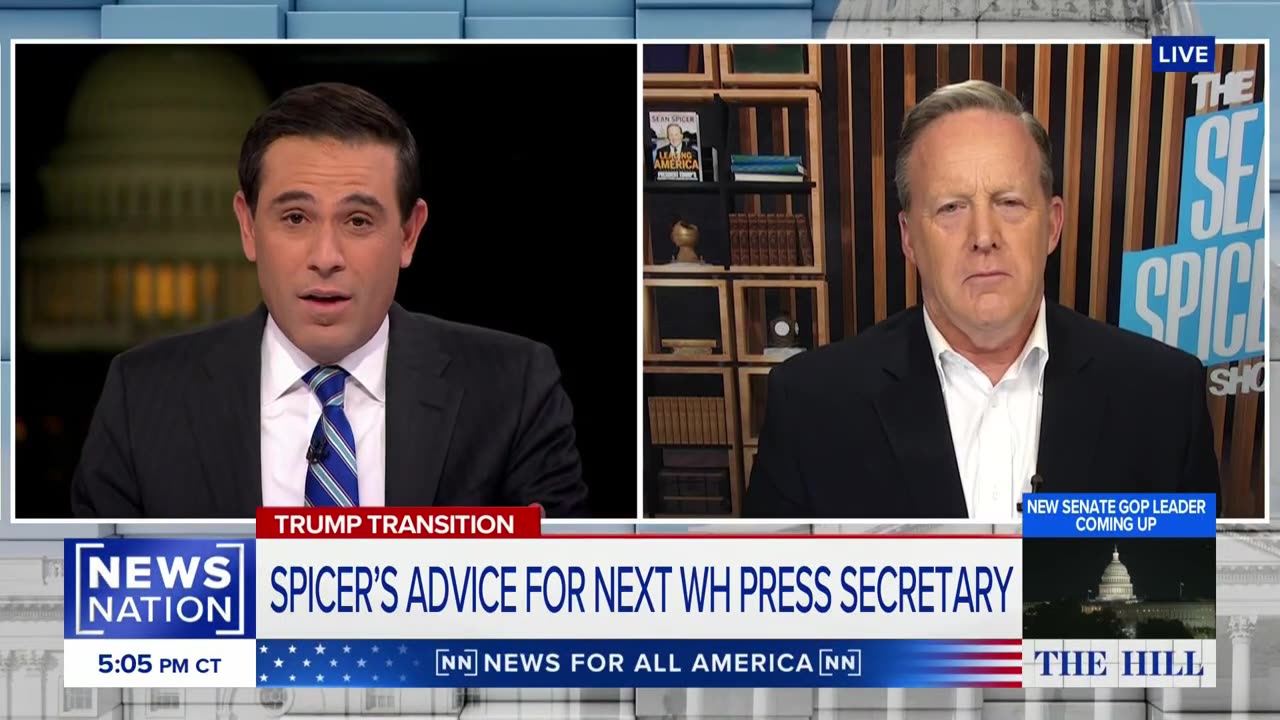 Sean Spicer shares advice for next White House Press Secretary