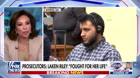 Judge Jeanine rips 'dirtbag' illegal migrant charged in murder of Laken Riley