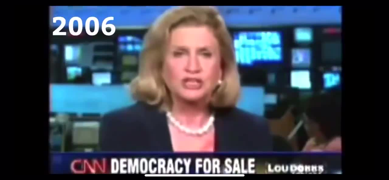 CNN Trashing Dominion/Smartmatic Voting in 2006