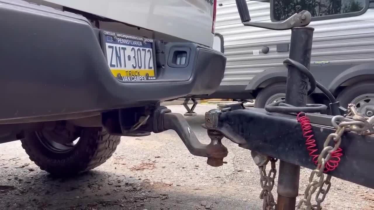 Pickup truck delivering firewood